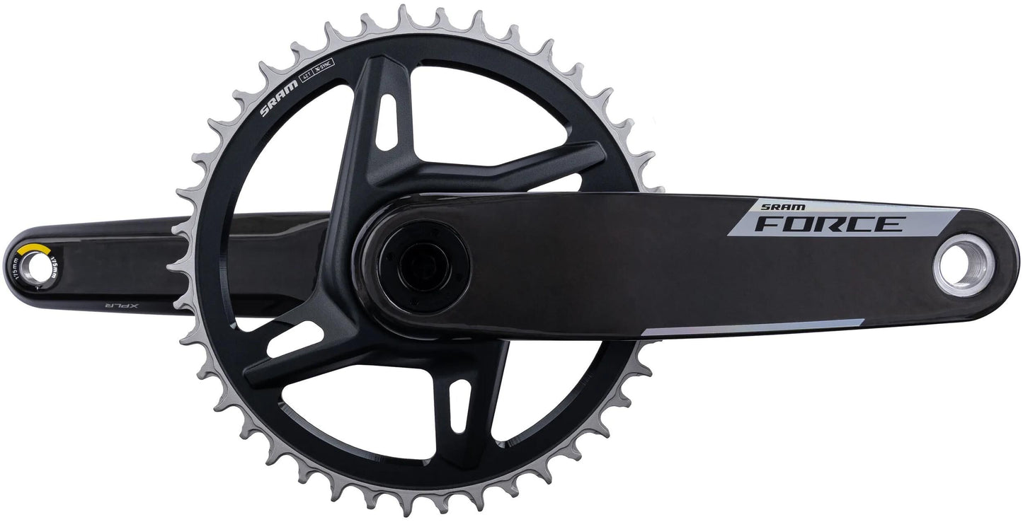 Sram crankstel force 1 xplr axs e1 krg pm force xplr e1 42z 175mm wide dub