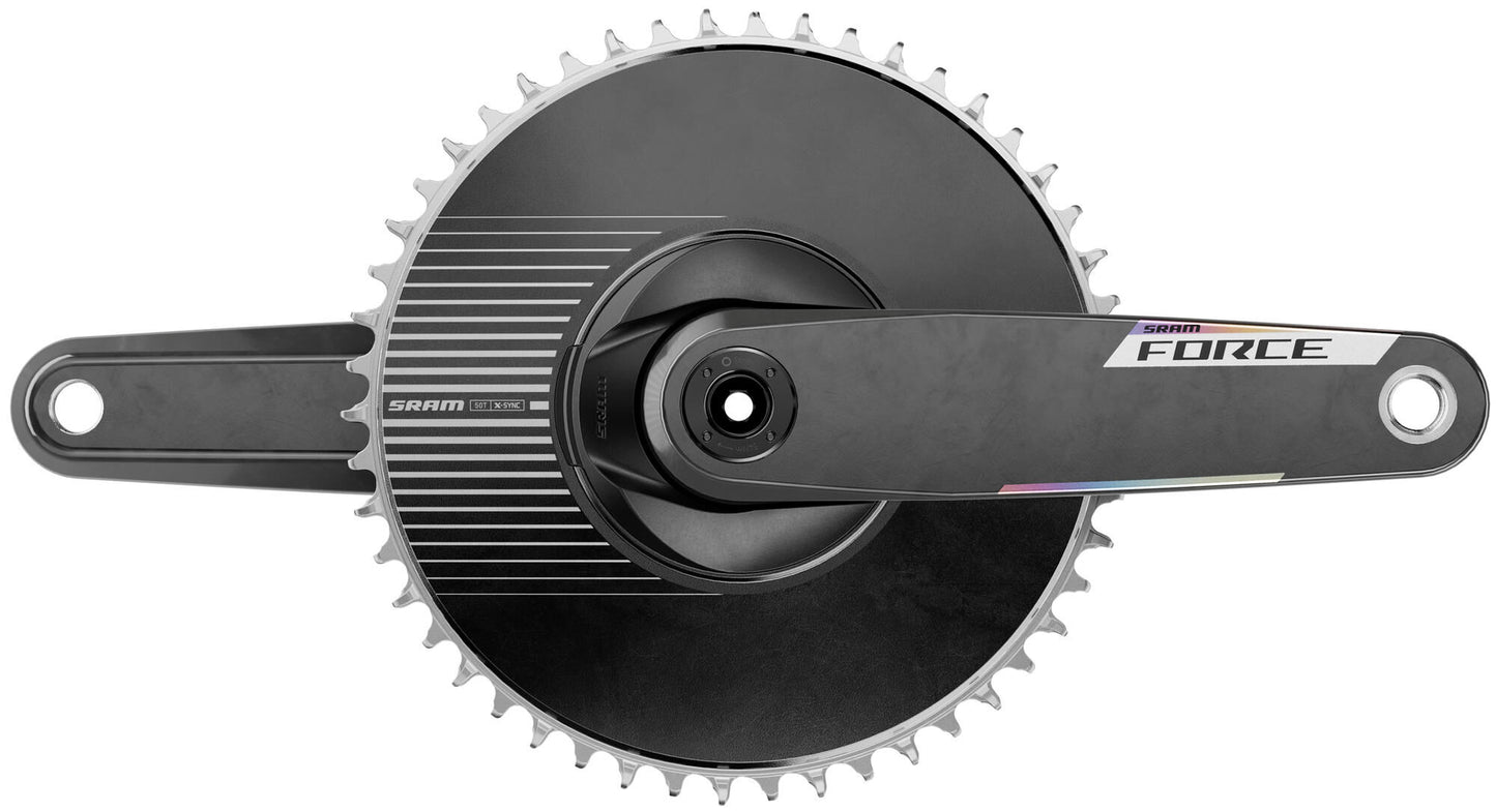 Sram crankstel force 1 e1 krg force aero e1 50z 172.5mm dub