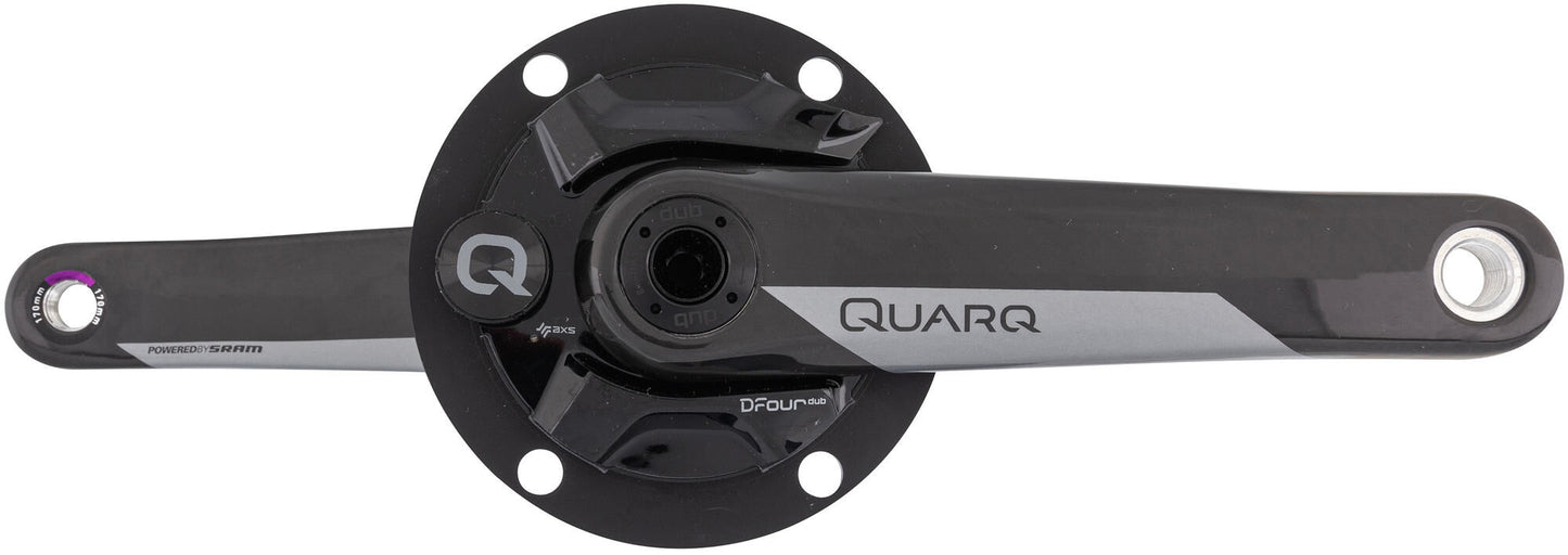 Quarq dfour dub powermeter carbon crank