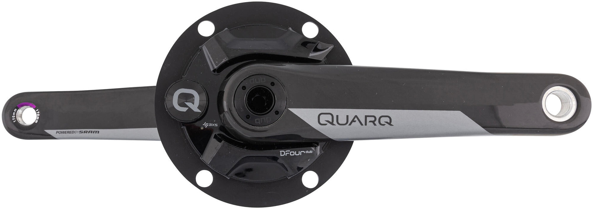 Quarq dfour dub powermeter carbon crank