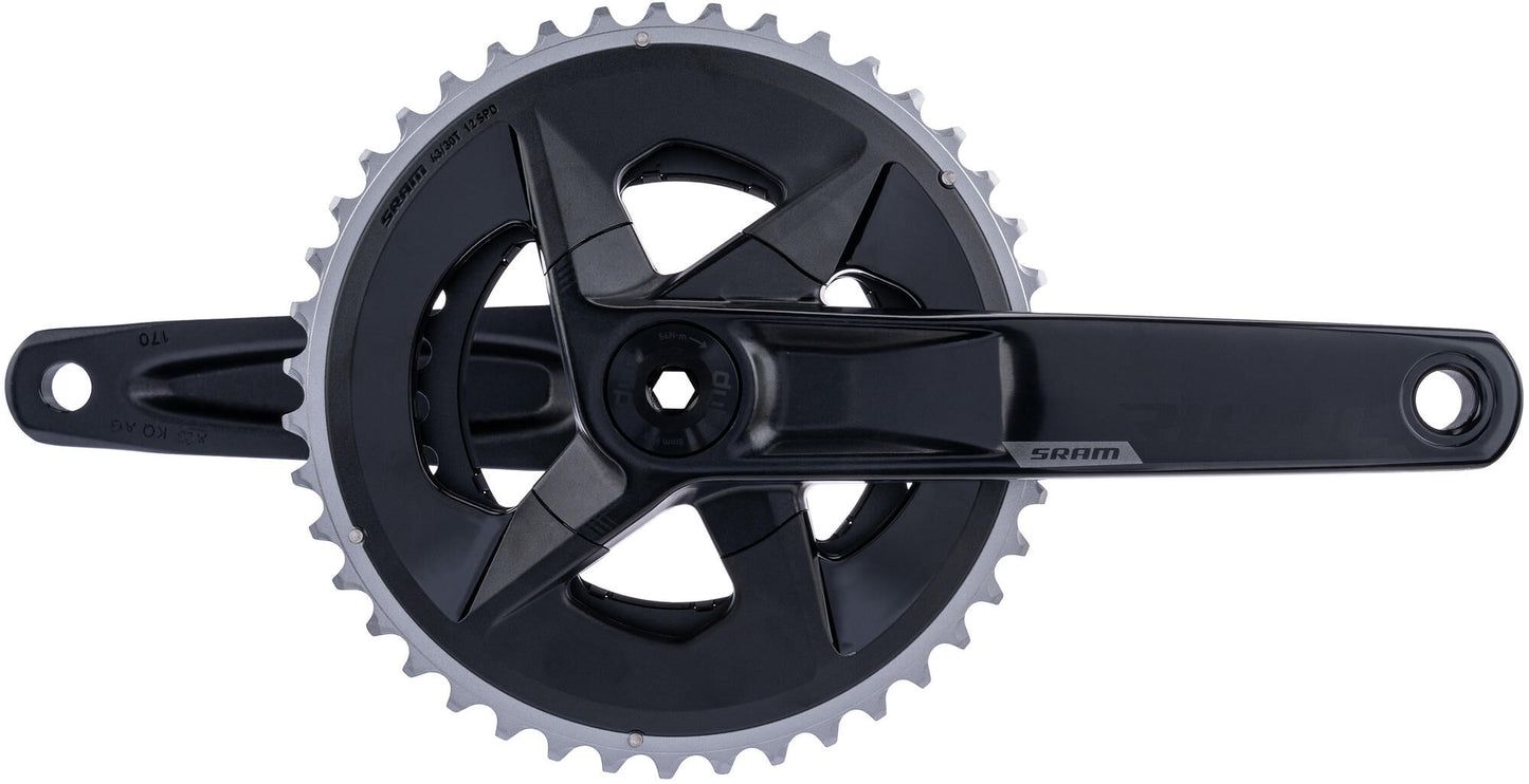 Sram rival wide dub 2x12-speed crankset