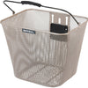 Basil b.v. fietsmand basil bilbao kf bevestiging 26 x 22 x 27 cm - nude metallic