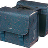 Basil dubbele fietstas flair mik 35 liter 15 x 35 x 31 cm (2x) - navy