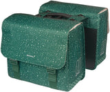 Basil dubbele fietstas flair mik 35 liter 15 x 35 x 31 cm (2x) - groen - afbeelding 2