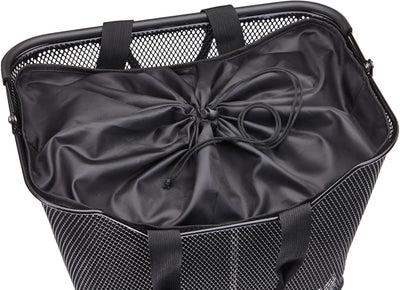 Racktime mandinzet lea basket insert lea black