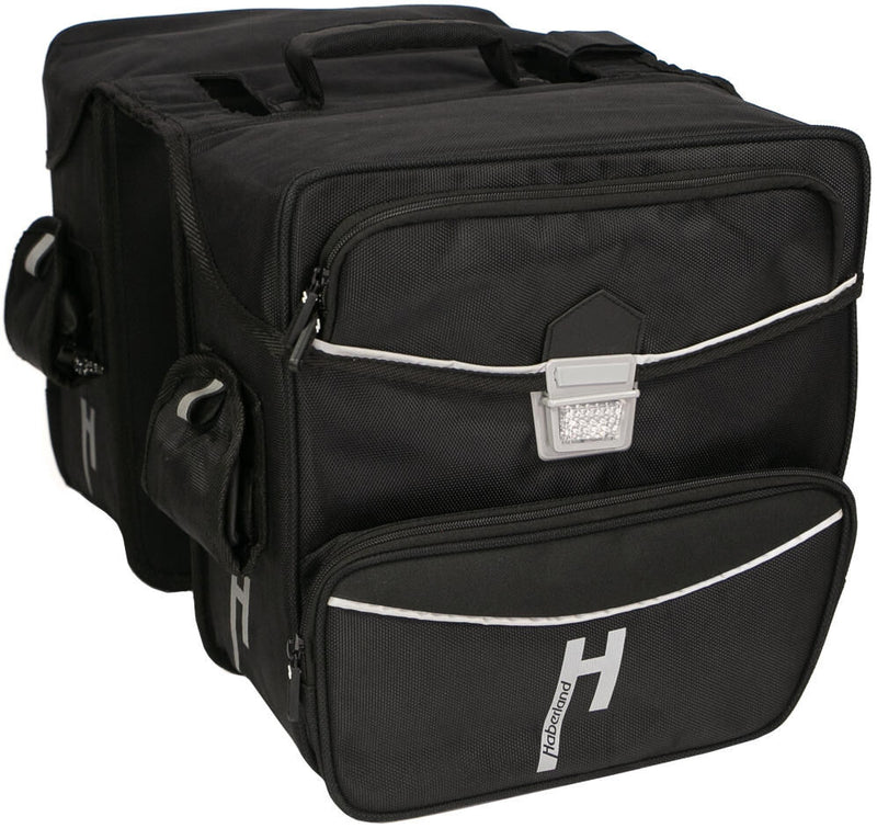 Haberland doppeltasche touring max twin bags touring td6400 black,33l