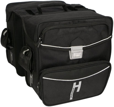 Haberland doppeltasche touring max twin bags touring td6400 black,33l