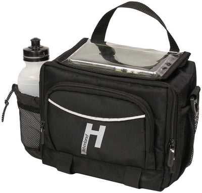 Haberland lenkertasche bottle handlebar bags lkf315 black, bottle