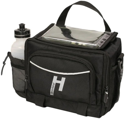 Haberland lenkertasche bottle handlebar bags bottle,black,w.e-adapter