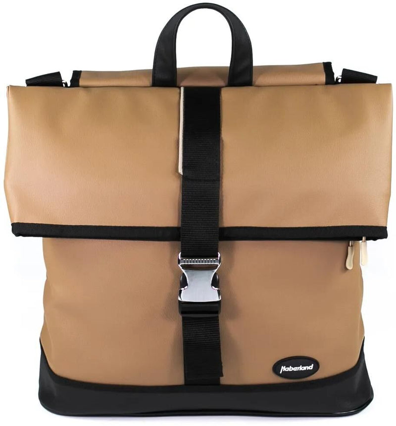 Haberland pakaftas melan i single bag melan i beige