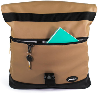 Haberland pakaftas melan i single bag melan i beige