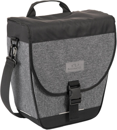 Norco einzeltasche dryton city single bag dryton city grey black