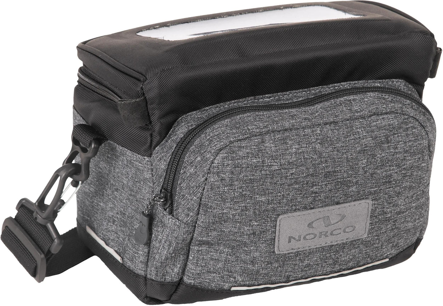 Norco stuurtas ashby handlebar bag ashby grey black