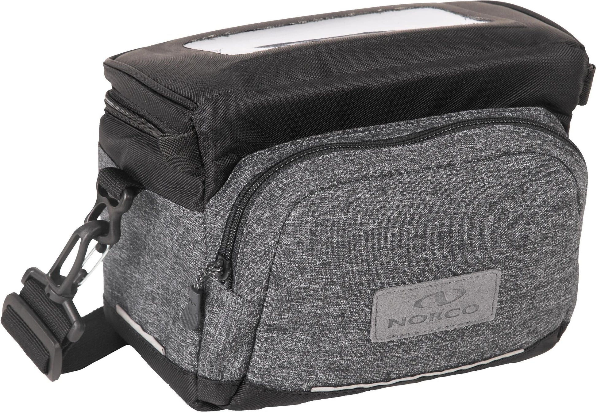 Norco stuurtas ashby handlebar bag ashby grey black
