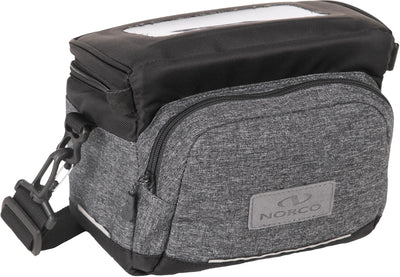 Norco lenkertasche ashby handlebar bag ashby grey black