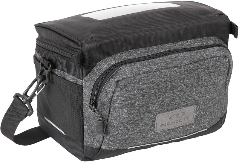 Norco lenkertasche durley handlebar bag durley grey black
