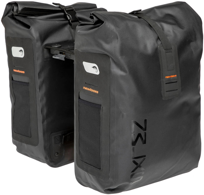 New Looxs fietstas dubbel Varo zwart Racktime