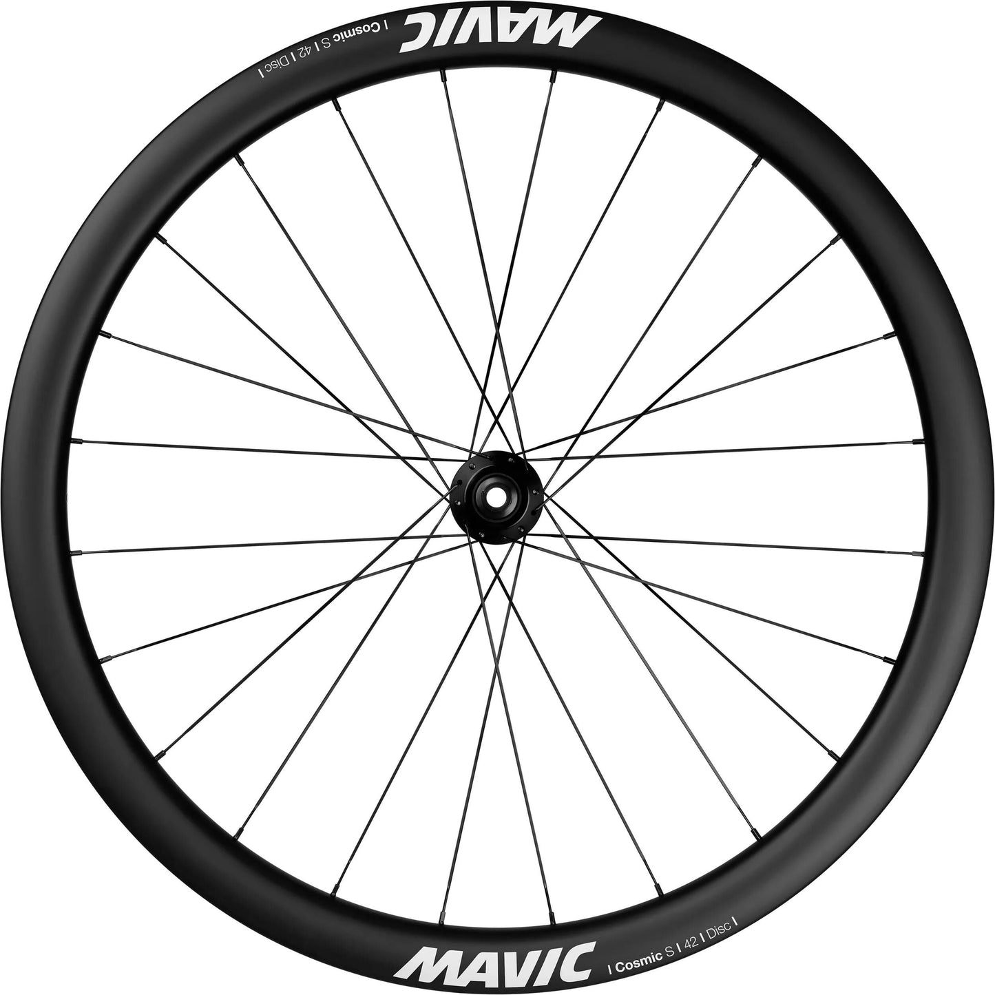 Mavic wiel cosmic s 42 disc wheel cosmic s 42 disc front 12x100mm