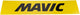 Mavic schild shield horizontal yellow