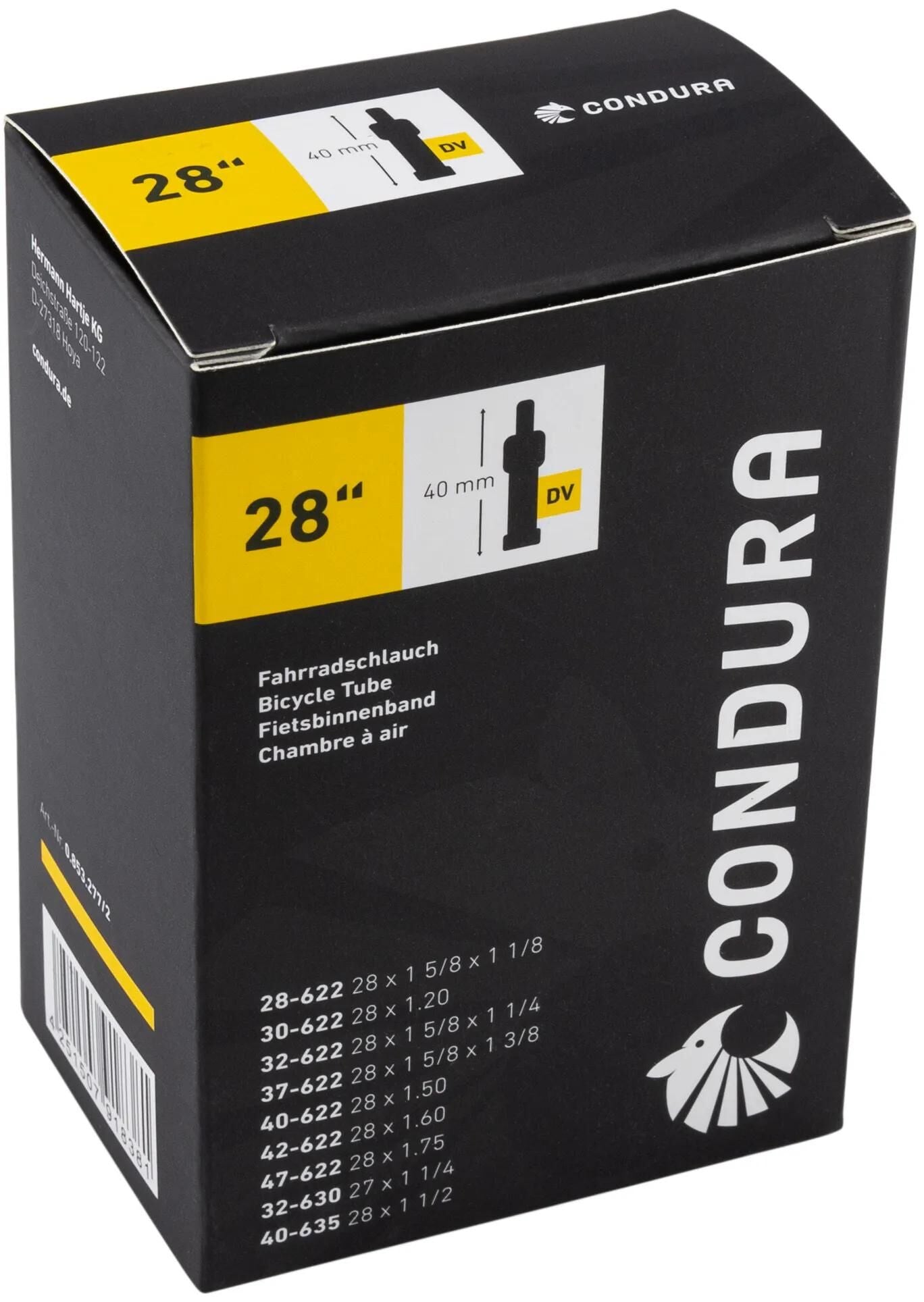 Condura binnenband 28 tubes 28 dv40 28 47-622 635