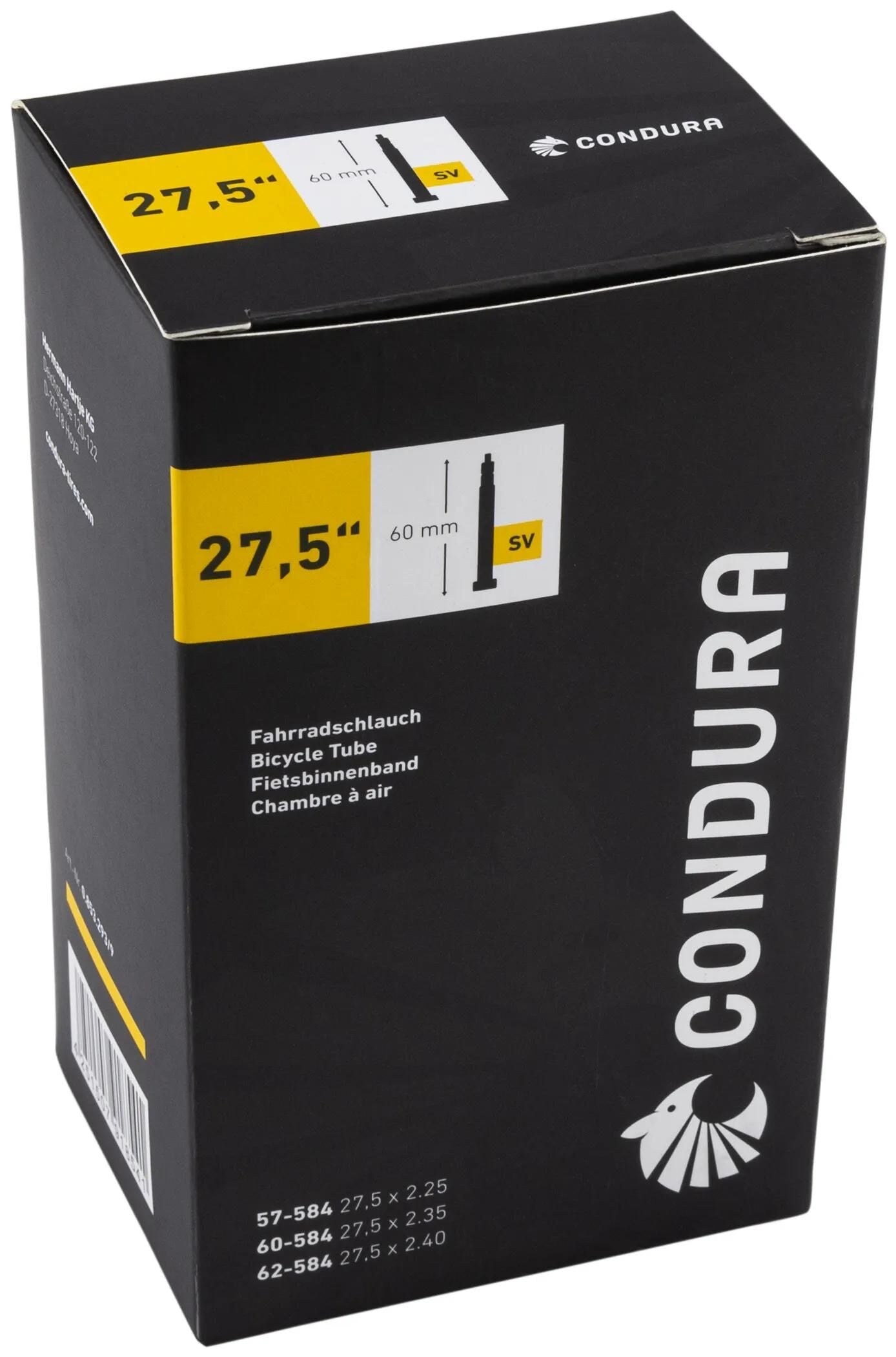 Condura binnenband 27,5 tube 27.5 sv60 57 62-584