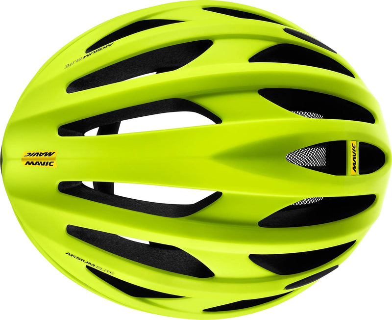 Mavic helm aksium elite helmet aksium elite s saf.yel. black metal