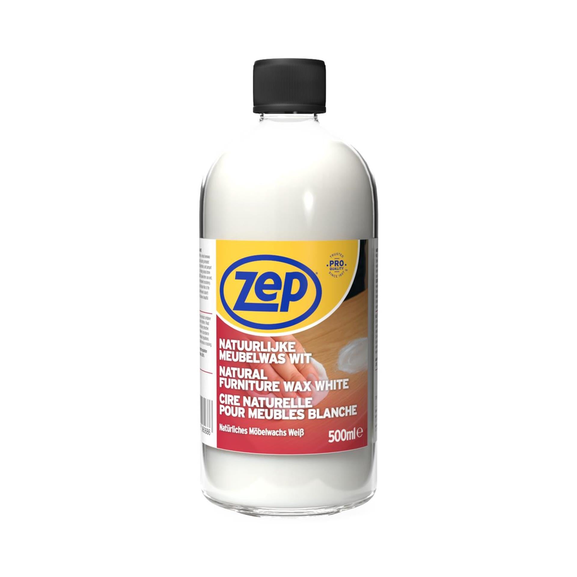 Zep meubelwas wit 500ml meubelwas wit 500ml