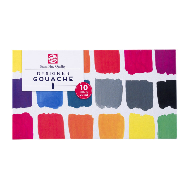 Talens • gouache extra fijn basisset 10 x 20ml tubes