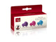 Vacu vin winestopper set van 3 gekleurde wijnstoppers