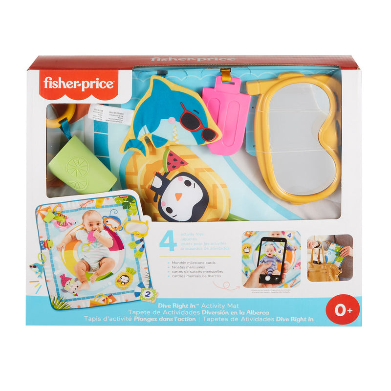 Fisher-price - speelmat met zwembadthema - activiteitenmat