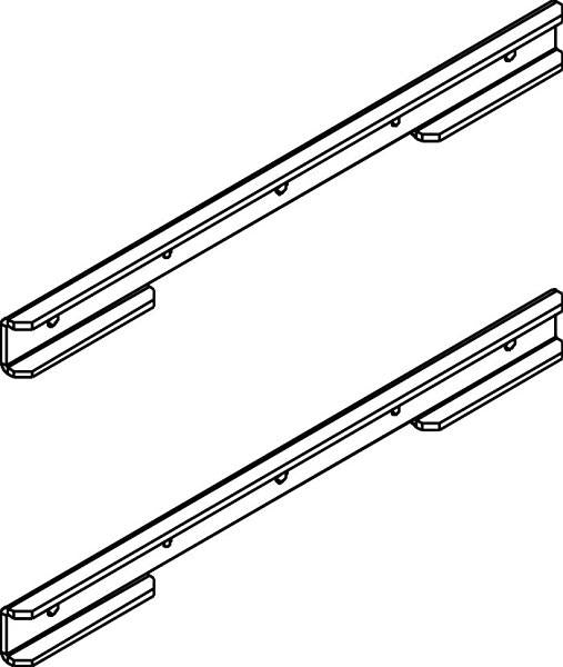 Neomounts neomounts fpma-vesa120 lcd vesa verloopstrip, 10-32 , 35 kg, 75x75 100x100mm, zilver