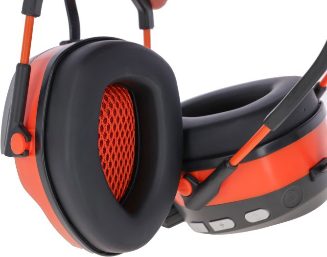 Kerbl producten gehoorkap works met radio en bluetooth