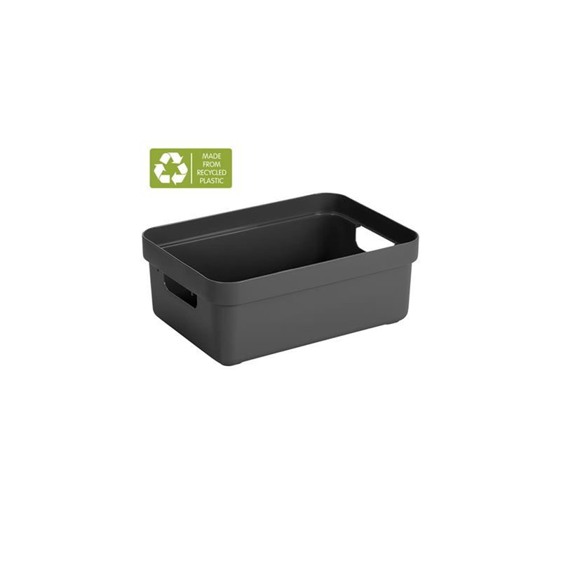 Sunware sigma home opbergbox 9l antraciet