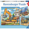 Ravensburger puzzel grote bouwvoertuigen - 3x49 stukjes - kinderpuzzel