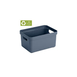 Sunware sigma home opbergbox 5l donker blauwgrijs 25,2 x 17,5 x 12,2 cm - afbeelding 1