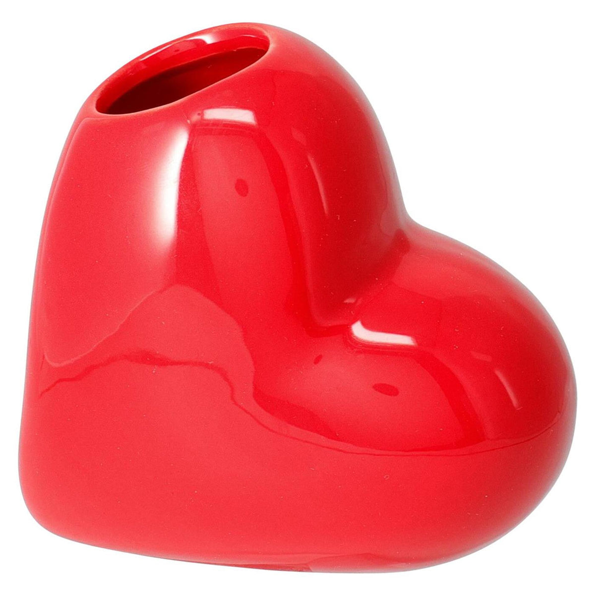 Home styling vaas hart rood 12cm