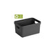 Sunware sigma home opbergbox 13l antraciet 35,2 x 25,3 x 18,3 cm
