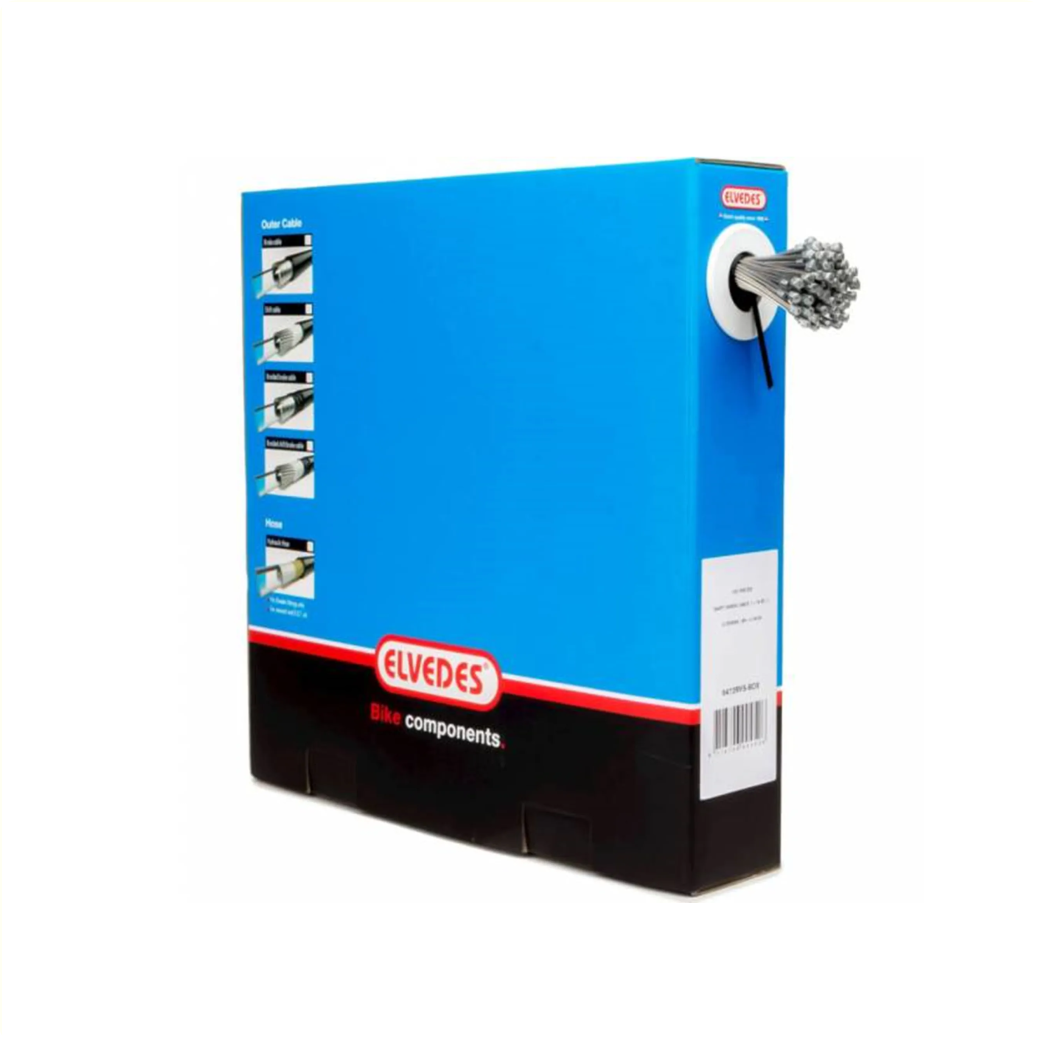 Rem binnenkabel Elvedes 2000mm RVS ø1,5mm T-nippel (100 stuks)