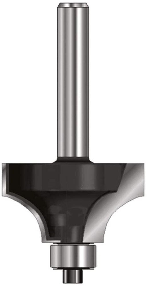 Ent kwartrondfrees hm r2 met lager, kolf 8mm - 7909800