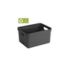 Sunware - sigma home opbergbox 32l antraciet - 44,4 x 34,2 x 24,2 cm