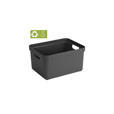 Sunware sigma home opbergbox 32l antraciet