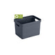 Sunware sigma home opbergbox 18l donker blauwgrijs 35,2 x 25,3 x 24,3 cm