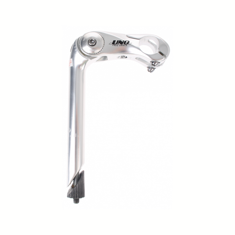 Stuurpen verstelbaar 90mm x 22.2mm- Zilver