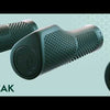 Herrmans handvatset nucore town wave 90 130mm bruin