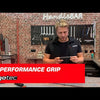 EG-PERFORMANCE fietsgreep 133mm zwart TPE Glasvezelversterkt