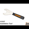 Trapassleutel IceToolz 11C1 voor Hollowtech 2 16T