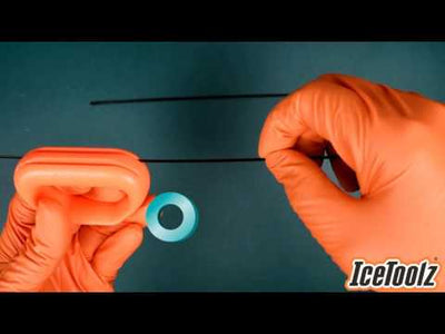 Spaakhouder IceToolz 12T4 om 0,9 en 2,0mm platte spaken te klemmen