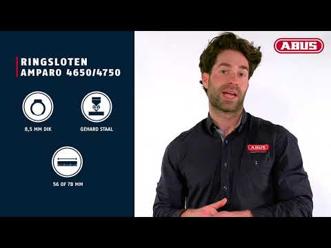Abus fietsslot ringslot - pro amparo 4750s (werkplaatsverpakking) - security level 9 - art 2 - geschikt voor elektrische fietsen en stadsfietsen