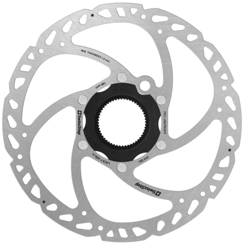 Swissstop remschijf 180mm centerlock catalyst one disc 1 - 121444