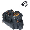 Basil gepäckträgertasche miles xl pro trunkbag miles xl pro mik 2.0 black orange